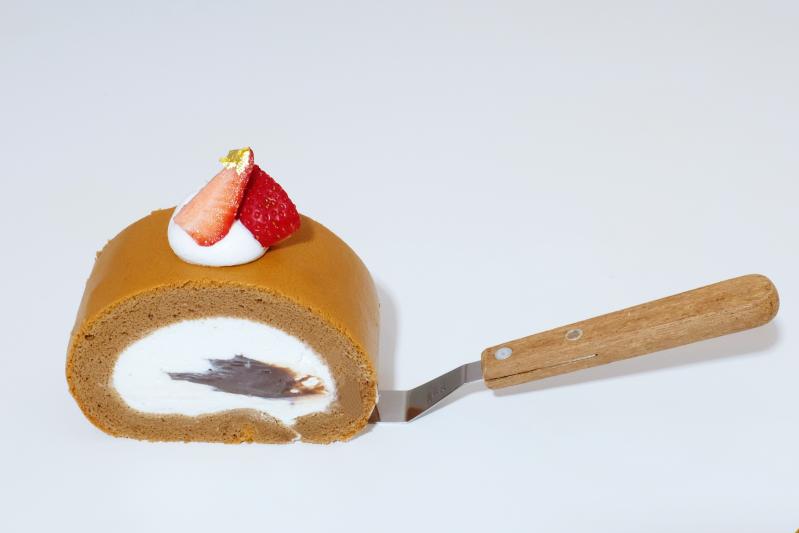 純米生乳捲-70%巧克力<br />無麩質米蛋糕<br />100%純米穀粉製作