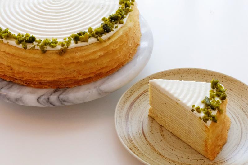 開心果千層<br />8吋整模/切片