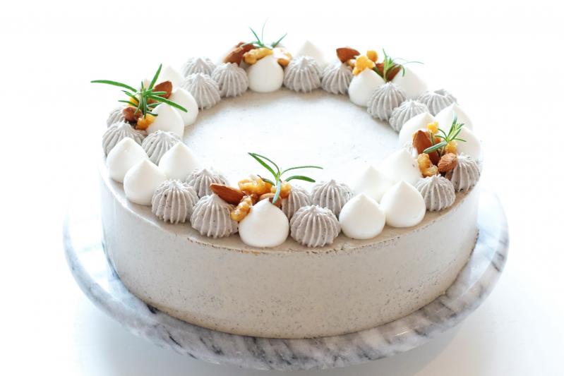 黑芝麻乳酪慕斯<br />整模/切片