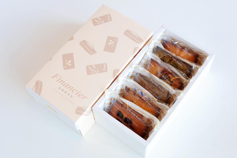 金磚費南雪6入綜合禮盒